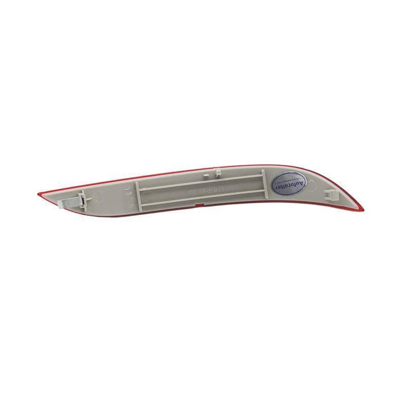 Reflective Strips For BMW 5 Series E60 Sedan E61 2003-2007 Pre-facelift Rear Bumper Reflector Red Lens Warning Strip 63146915039