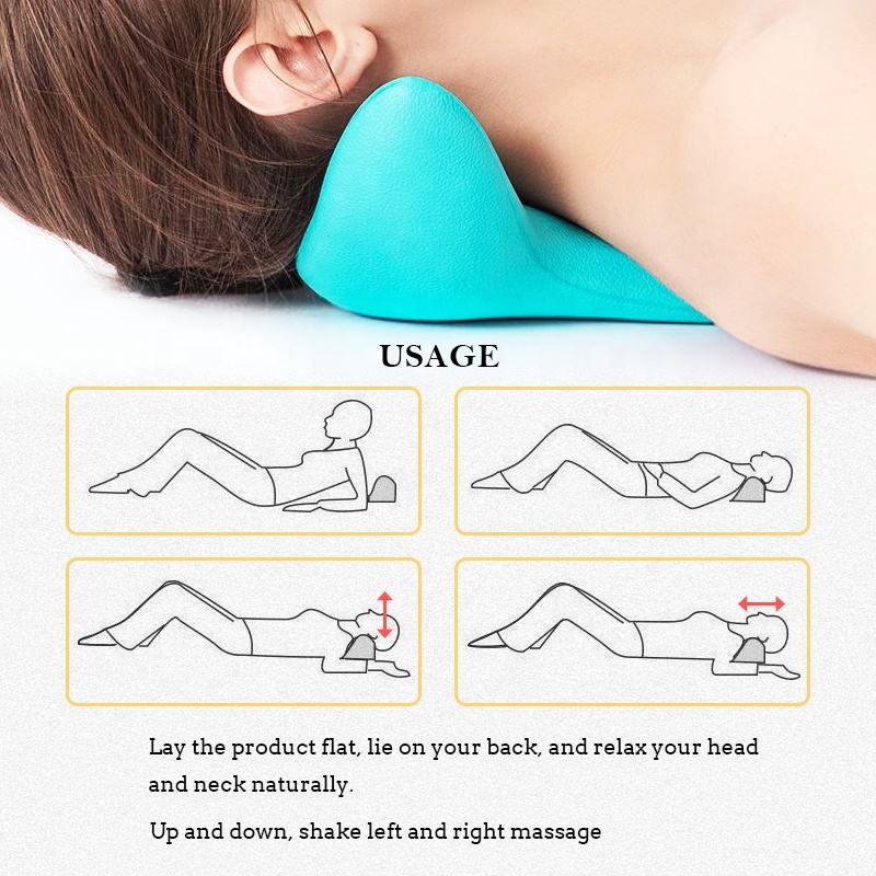Cervical Massage Pillow Household Portable Gravity Finger Pressure Neck Protection Traction Pillow Assists Sleep Repair Pillow