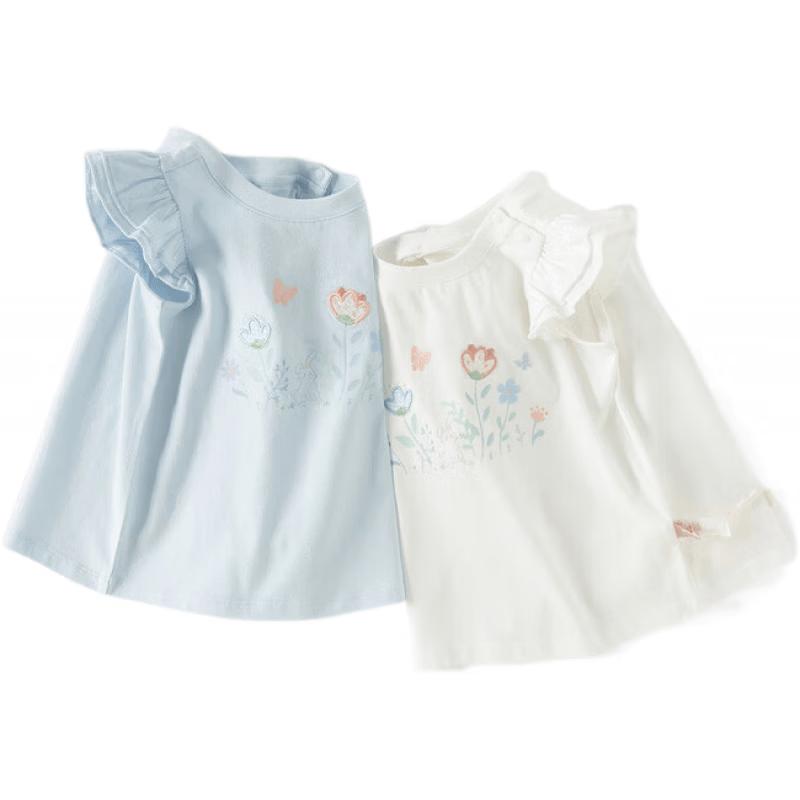 

DAVE&BELLA Girls Printed Cotton T-Shirt 100cm