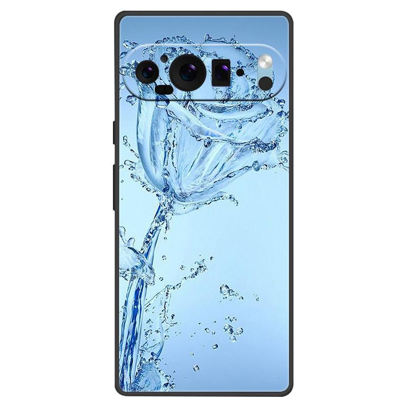 For Google Pixel 9 Pro XL Case Silicone Luxury Space Soft Bumper for Pixel 9 9Pro 9ProXL 5G Phone Cover TPU Funda Fashion Bag