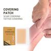 6PCS Waterproof Tattoo Film Ultra Thin Patch Tattoo Scar Cover Tapes Concealing Acne Tattoo Up Compression Accessories Flaw