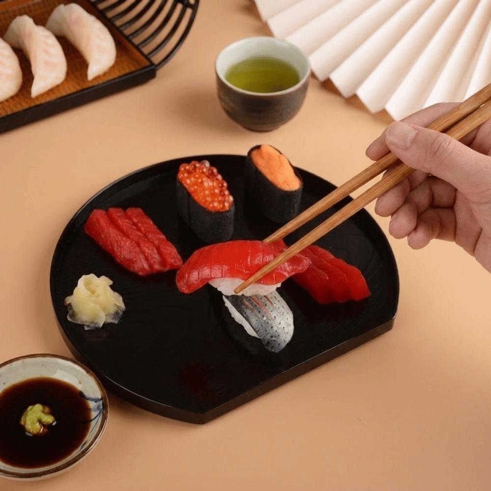Japanese-Style Food Platter Plastic Fruit Tray Multipurpose Sushi Food Tray  Tableware