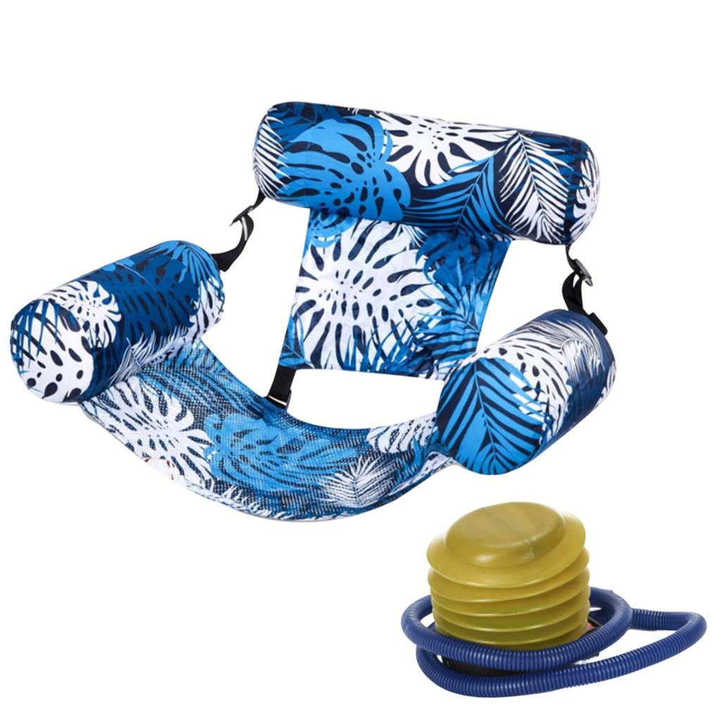 Floating Chair With Backrest, Armrests, And Inflatable Float. Suitable For, Beaches, And Hot Springs. Comfortable, Supportive, Ergonomic Design,