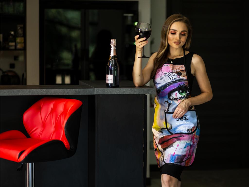 Fartuch Kuchenny Ochronny Loui Jover Sztuka Nowoczesna Do Gotowania