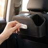Car Seat Back Organizer, Tissue Holder Bag, Multi-functional Storage Box, Car Rear Seat Cup Holder And Storage Rack.
