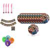 Encanto Birthday Mirabel Party Supplies Set Cake Top Banner Cups Plates Balloons
