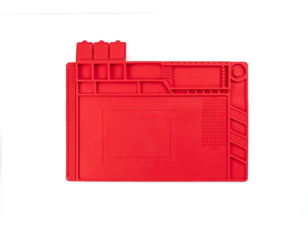 Anti-Static Silicone Repair Workbench Pad - Heat Resistant & Insulated for Mobile, Phone, and Computer Repairs