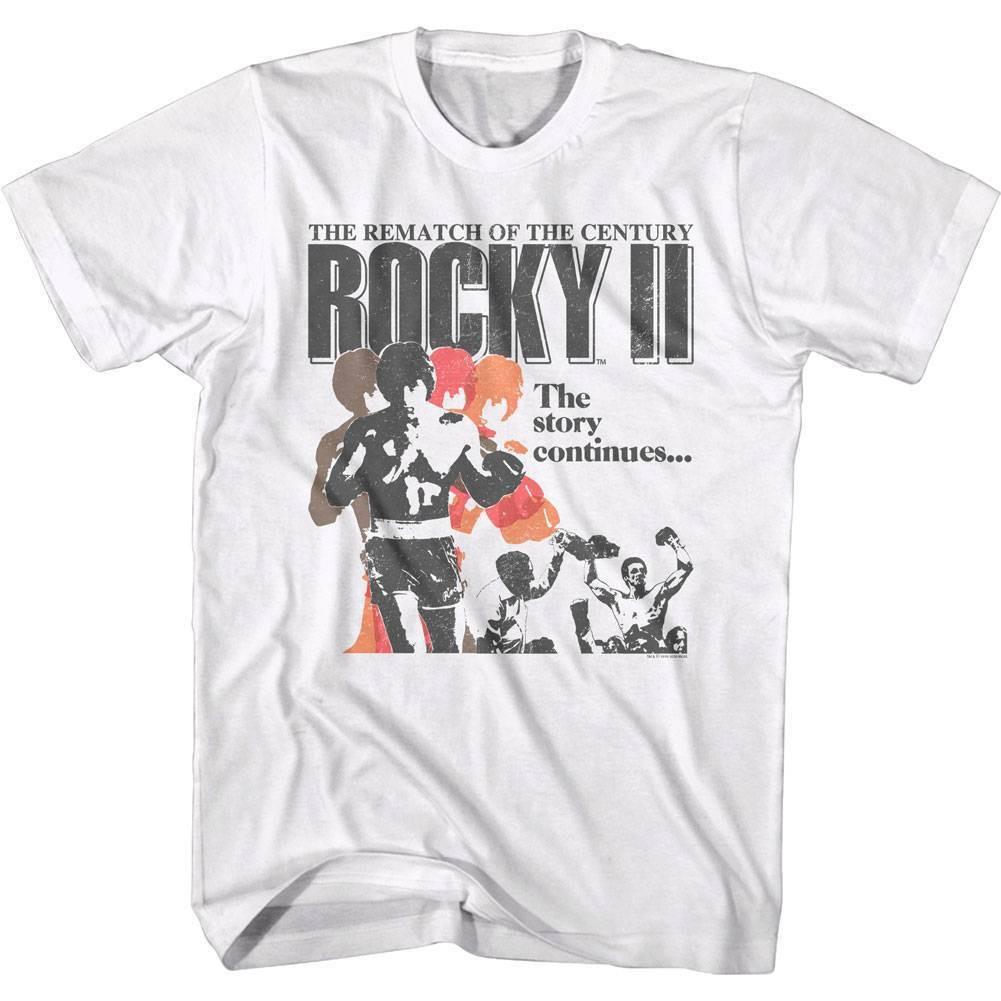 Rocky 2 The Story Continues Men T Shirt XL
