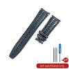 Für IWC Portugieser Serie IW503312 IW500713 IW371614 Elastische Wasserdichte Schweißfeste Gewebte Echte Rindsleder Uhrenarmbänder 20 22mm