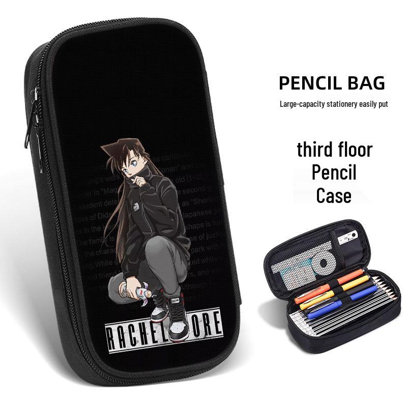 Detektiv Conan Kaito Kid Federmäppchen, Schulbedarf für Kinder, Jungen & Mädchen