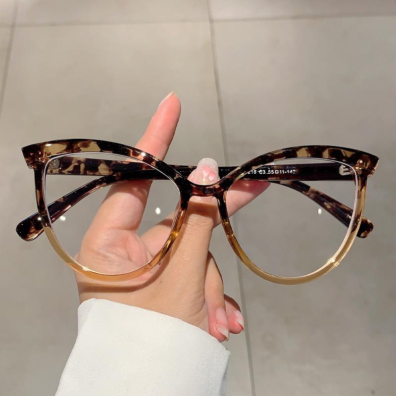 Luxury Anti Blue Light Optical Cat Eye Glasses Women Vintage Brand Designer Myopia Prescription Sexy Ladies Eye Glasses Frame
