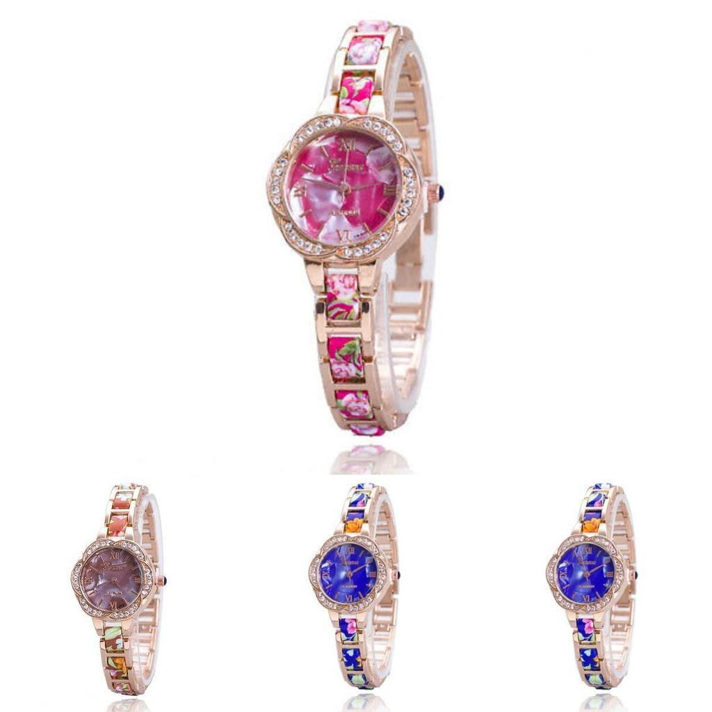 Stylish Womens Fashion Watch With Alloy Case And Single Fold Clasp For Gift