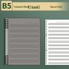 B5 Spiral-Bound Loose-Leaf Notebook: Five-Line Staff for Beginners, Students, and Children – Ideal for Piano Music Theory