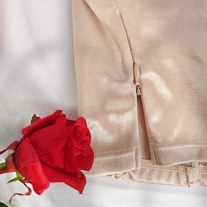 Sexy Satin French One-Shoulder Tube Top Vest