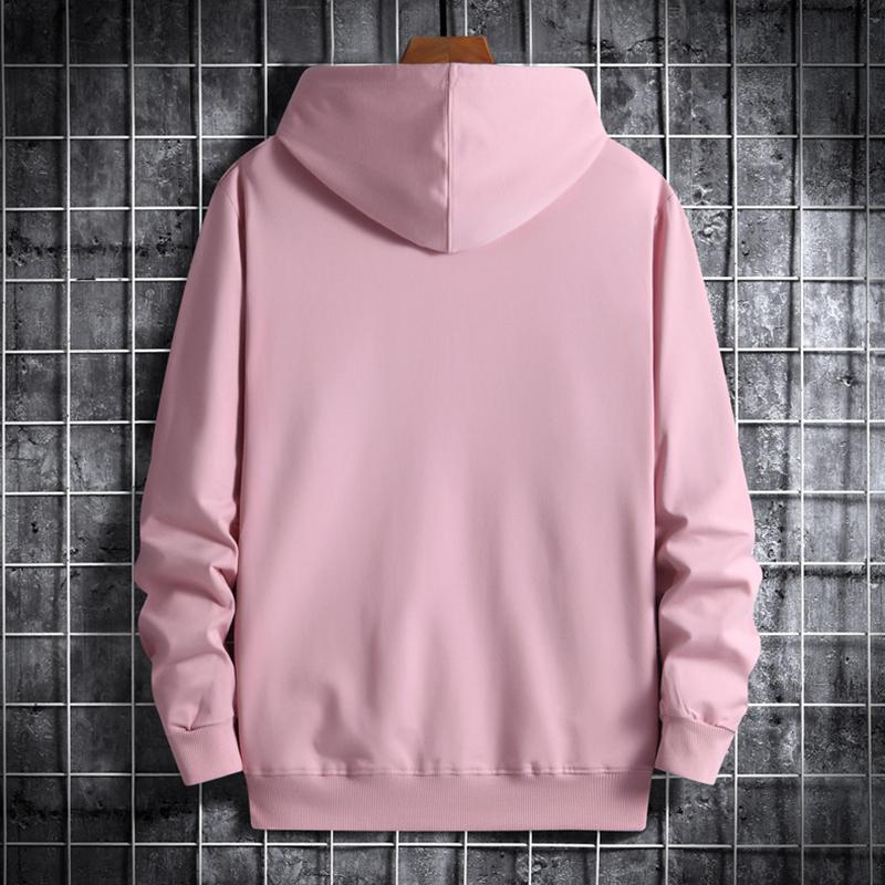 IELGY Kapuzenpullover mit Buchstaben-Print für Herren