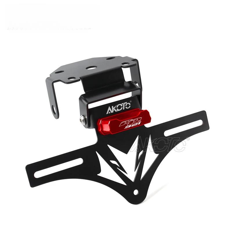 Foldable Fixed License Registration Plate Bracket FOR QJMOTOR SRK 921 900 RR921 921RR SRK921 SRK900 Tail Tidy Fender Eliminator