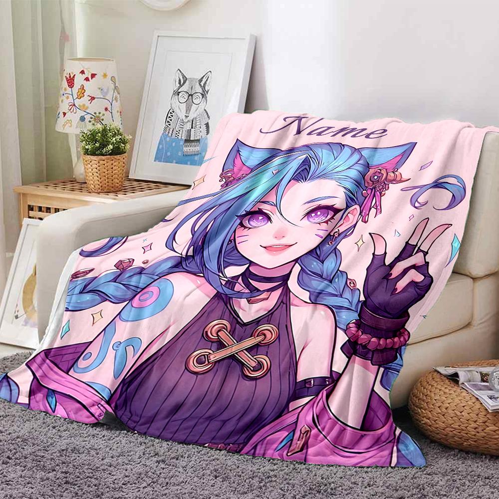 Custom Name Arsenal Roses Artwork Blanket for Couch & Bed, Plush Cozy Fuzzy Blanket Super Soft & Warm Blankets for Fall and Winter. 0908169