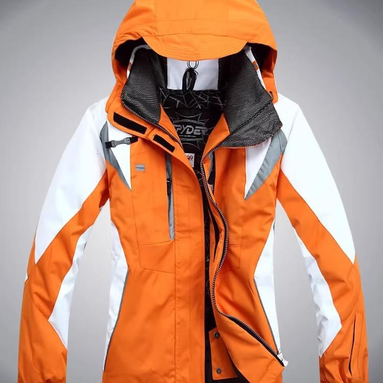 Damen-Skianzug-Set 2025: Wasserdichte Windjacke und gefütterte Hose