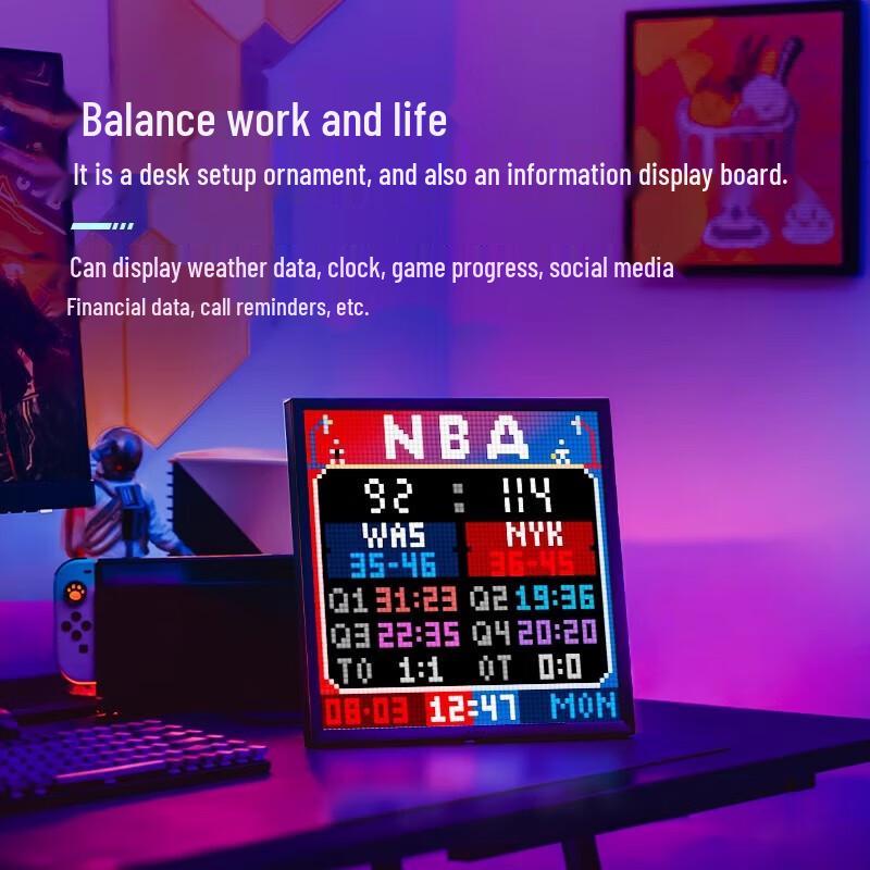 Divoom Pixoo 64 Smart Pixel Art Display