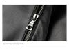 Men's Genuine Lambskin Hooded Leather Jacket, Slim Fit, Mid-Length Outerwear