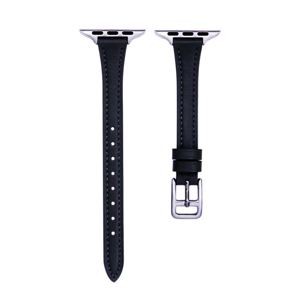 Leather Slim Waist Strap for Apple iWatch Series 1-10