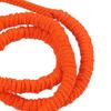 2pcs Kayak Paddle Leashes Stretchable Safety Canoe Paddle Leash Kayak Accessories with Belt Buckle and Hook Orange