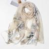 Shanghai Story New Silk Scarf Women's Spring and Summer Thin Mulberry Silk Printed Scarf Fashionable and Versatile Shawl