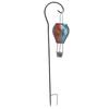 Hanging Solar Lantern Retro Hollowed Fire Balloon Style Warm Romatic Garden Solar Light for Outdoor