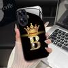 For Realme C55 4G Case Fashion Letters Hard Tempered Glass Back Covers For Realme Narzo N55 NarzoN55 C55 RMX3710 Phone Shell