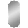 VidaXL Miroir Mural Miroir de Maquillage Coiffeuse Cosmétique Décoration de Salle de Bain Toilette Salon Intérieur Noir 348207