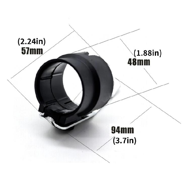 360° Rotating Tow Bar Socket Bracket Universal Waterproof Trailer Plugs Bracket Easy To Use for 7 13 Pin Connector