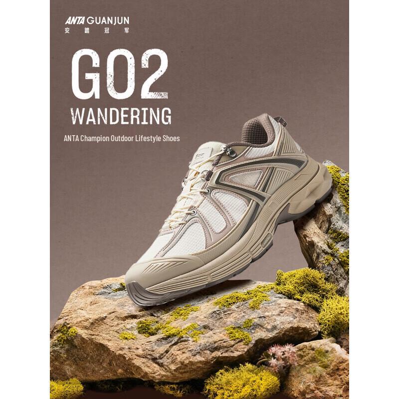 ANTA Champion G02 Wandering Casual Hiking Shoes US 8.5