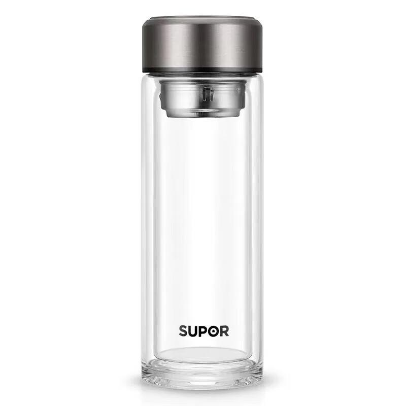 SUPOR Double-Layer Glass Cup