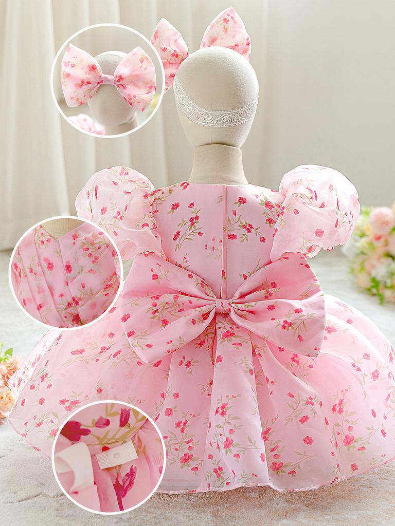 0-3Y Christmas Dress Newborn Baptism Wedding Dress for Baby Girl First Birthday Party Wear Toddler Girl Christening Gown Clothes L2223XZ