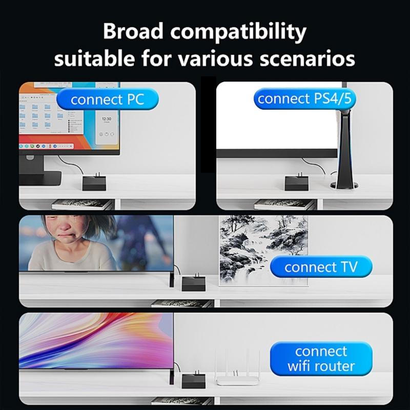 Hard Drive Case Dock with 2x USB3.0 5Gbps Fast Transfer For 3.5" & 2.5" Drives USB 3.0 DC12V Connection