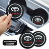 Car Badge Styling Non-Slip Mat Center Dashboard Anti-slip Pad Interior For TRD Toyota Corolla Yaris Aygo GT86 Prius RAV4 Camry