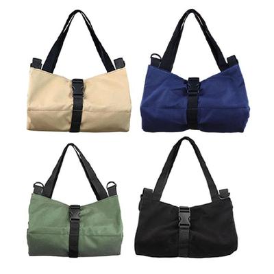 Tool Bag Organizer Small Tool Bag With Detachable Pouch , Heavy Duty Roll Up Bag