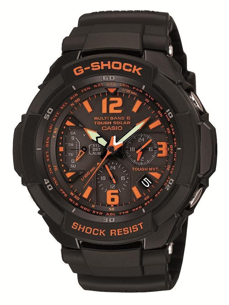 

Мужские радиоуправляемые часы Casio GRAVITYMASTER Solar Black G-Shock GW-3000B-1AJF,