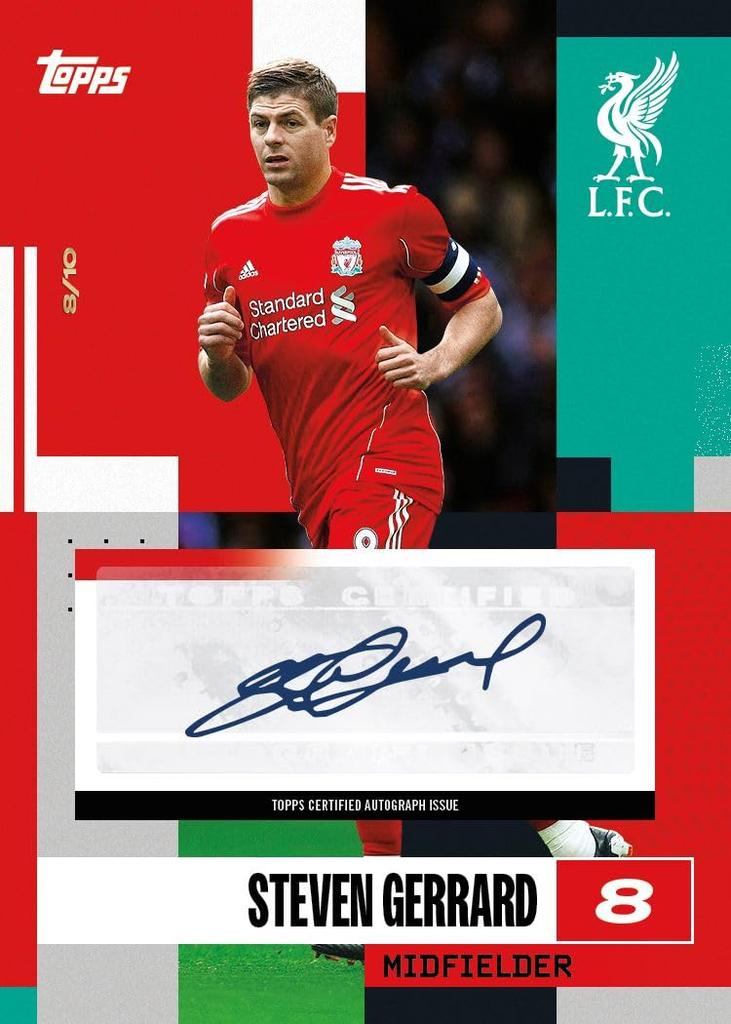 Topps Liverpool FC Team Set 2024-25 Liverpool Team Set