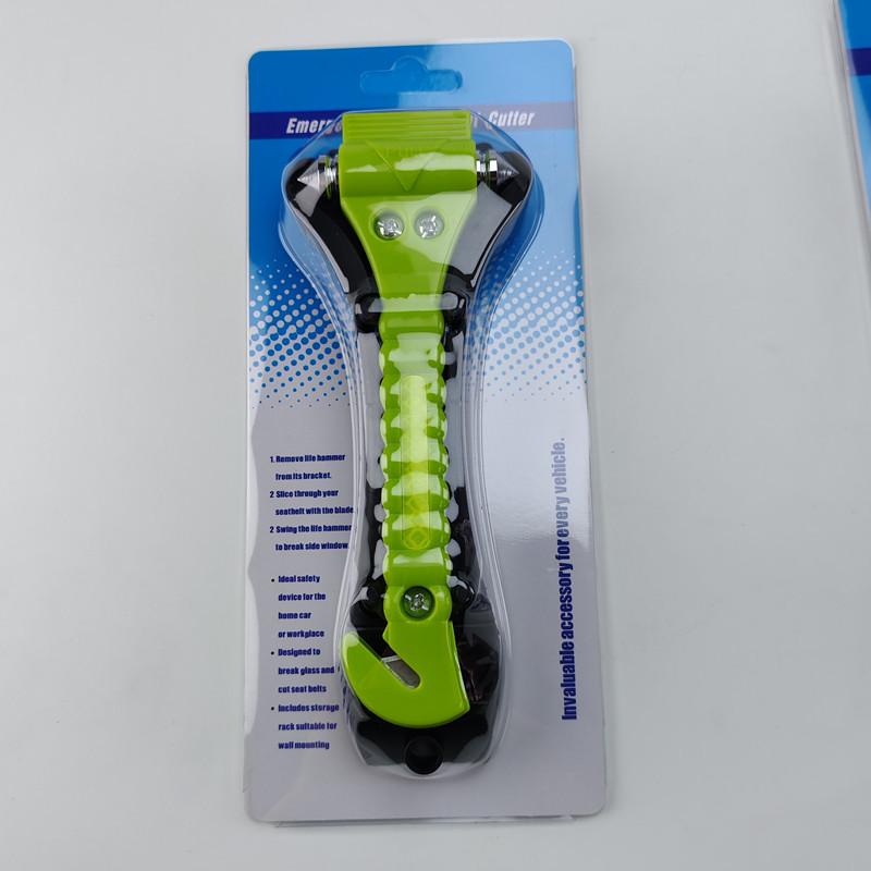 

Multifunctional Car Safety Hammer with Seatbelt Cutter and Window Breaker