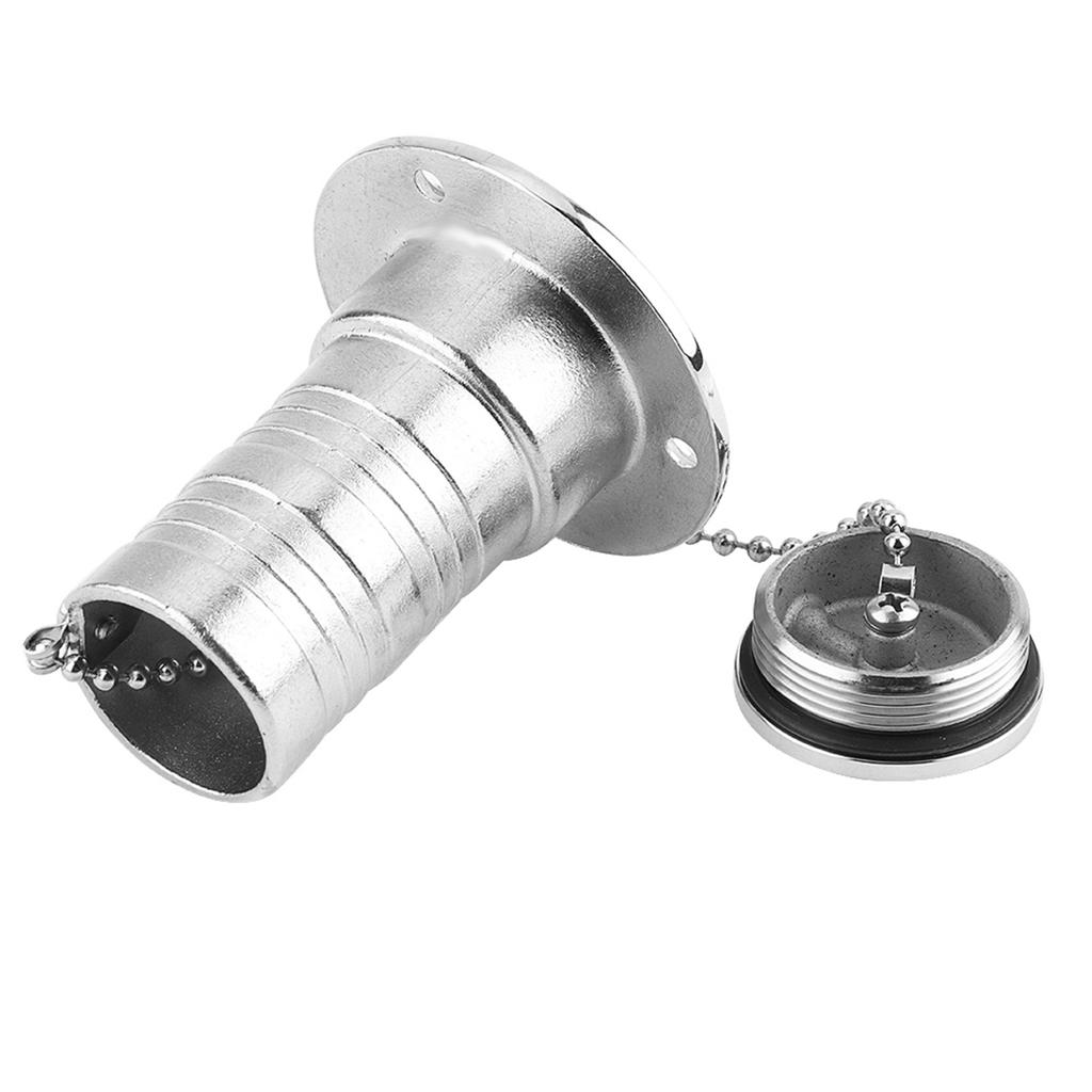 316 Stainless Steel 1.5in Boat Deck Fill Filler Water Tank Cap Accessories for Marine Yacht