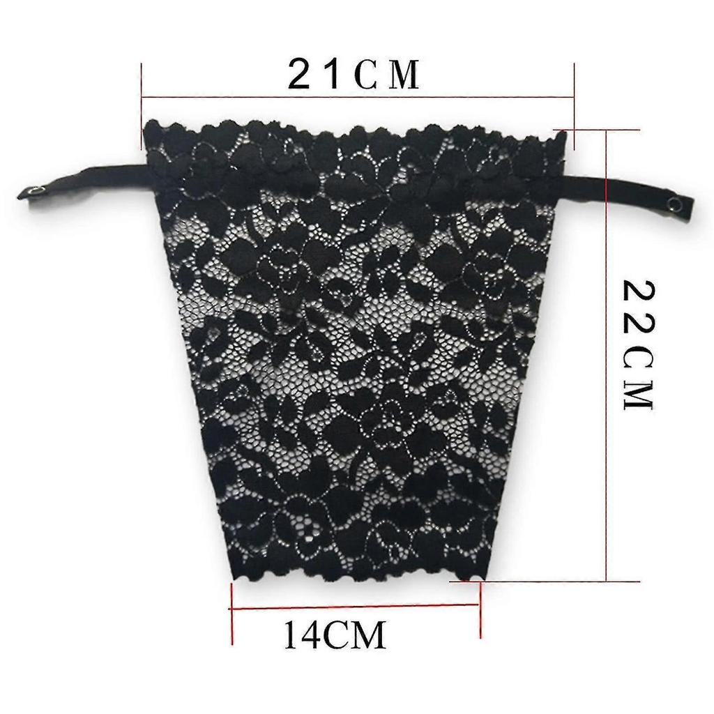 Lace Privacy Invisible Bra Cleavage Cover Up for Low Neckline Lace Camisole,Clip-on Mock Camisole Bra for Women