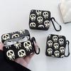 Melting Skull Suitable for Apple AirPods Wireless Bluetooth Headset Anti-drop Protection Soft Case Set Frosted Case