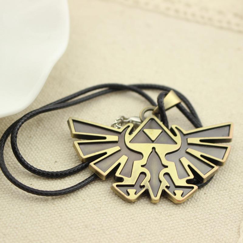 Legend The Of Zelda Game Themed Alloy Necklace Pendant For Accessory Unisex