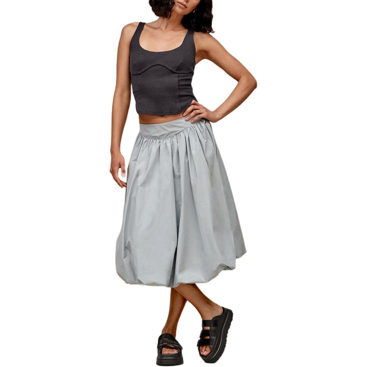 

UGG Solid Color U-Neck Sleeveless Vest Women tops Black 1167387-INK S