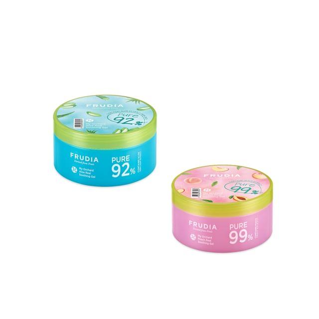 Frudia Мой сад Реальный успокаивающий гель - 3 типа Aloe