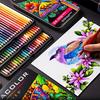 San Fu Prismacolor 150-Farben Ölbasierte Buntstifte für Kunststudenten, Dicke Mine und Leuchtende Farben