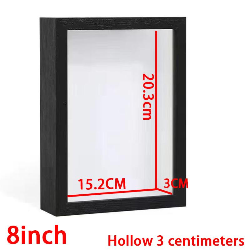 Shadow Box Depth 3cm Wooden Photo Frame for Displaying Three-Dimensional Works DIY Plant Specimen Picture Frame Home Decoration