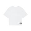We11done Ss22 Cartoon Pattern Printed Short Sleeve T-Shirt Unisex Tops White WD-TT1-22-686-U-WH