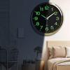 Yousheng Wall Clock Glowing Silent Luminous Easy-to-Read Bedroom Living Room Minimalistic Wall Clock for Elderly